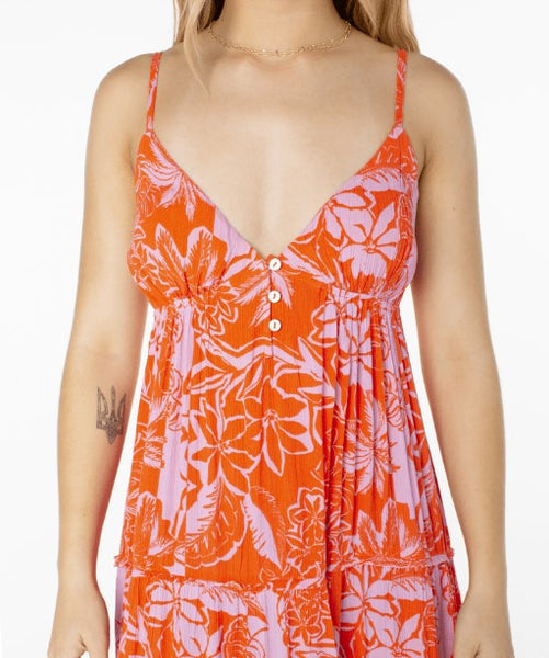 Roxy Womens Dress Warm Rays Maxi