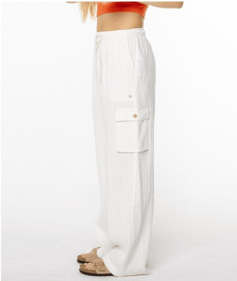 Roxy Womens Pants Precious Cargo Solid