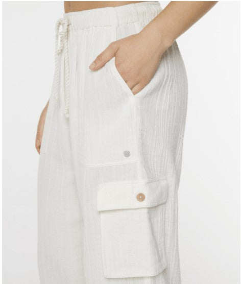 Roxy Womens Pants Precious Cargo Solid