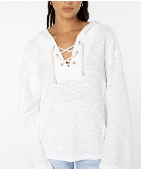 Roxy Womens Sweatshirt Pearling Poncho 2