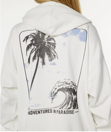 Roxy Womens Sweatshirt Lineup Oversized Zip