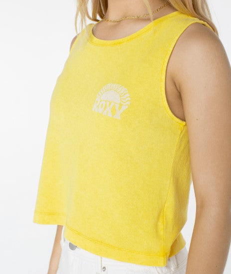 Roxy Womens Tank Top Made Of Sunshine Wildflower