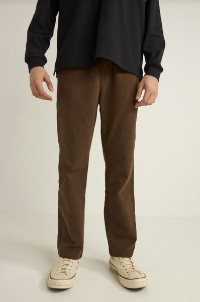 Rhythm Mens Pants Brushed Jam