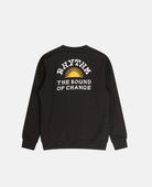 Rhythm Mens Sweatshirt Awake Fleece Crew
