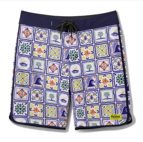 Quiksilver Mens Boardshorts Pacifico Scallop 19"