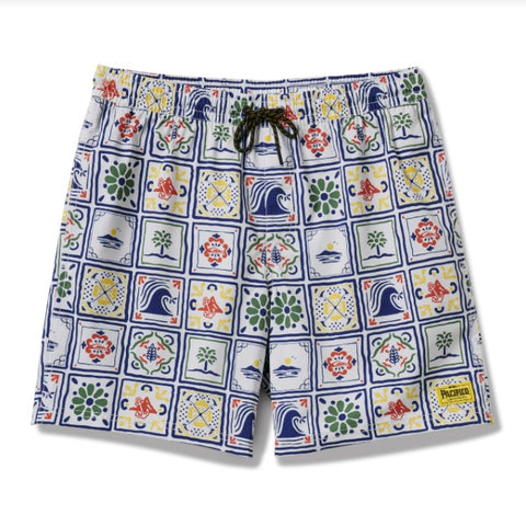 Quiksilver Mens Short Pacifico Volley 17"