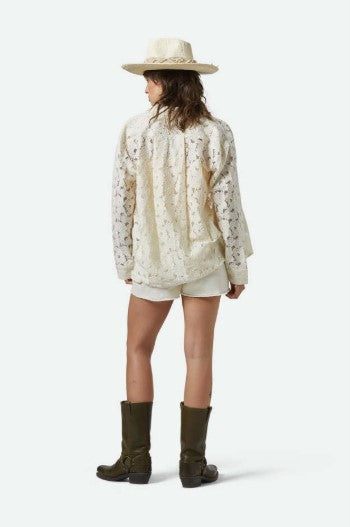 Brixton Womens Shirt East Side Boxy L/S Button Down