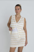 Rhythm Womens Skirt Sol Stripe Knit Mini