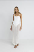 Rhythm Womens Dress Gemma Knit Midi