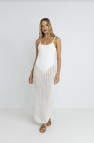Rhythm Womens Dress Gemma Knit Midi