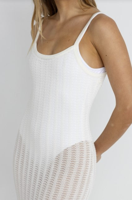 Rhythm Womens Dress Gemma Knit Midi