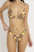 Rhythm Womens Bikini Bottoms Anika Floral Hi Cut