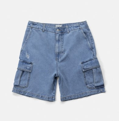 Rhythm Mens Shorts Denim Cargo