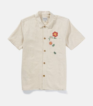 Rhythm Mens Woven Flower Embroidery