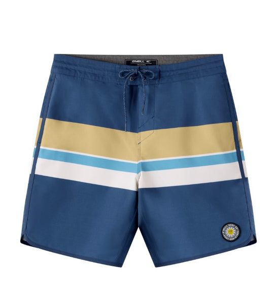 Oneill Mens Boardshorts Cruzer Stripe Scallop 18