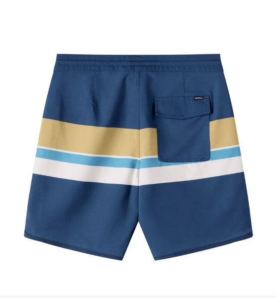 Oneill Mens Boardshorts Cruzer Stripe Scallop 18