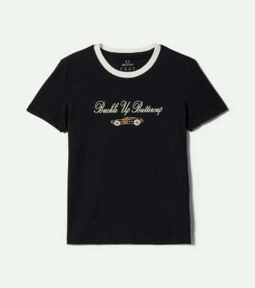 Brixton Womens Shirt Buckle Up Fitted Crew Tee