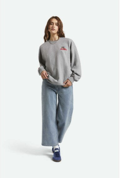 Brixton Womens Sweatshirt Inwood W Oversized Fleece