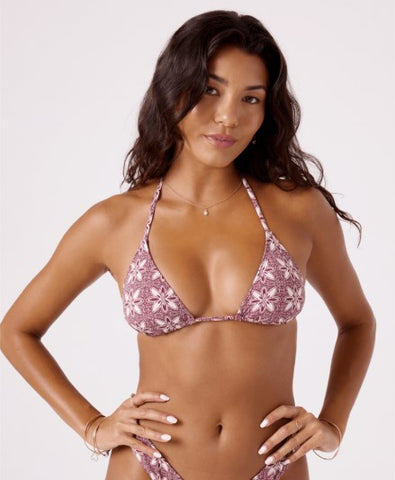 Roxy Womens Bikini Top Batik Bloom Mini Tiki Tri