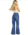 Billabong Womens Pants Free Fall Flare Denim
