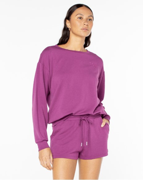 Roxy Womens Sweatshirt Surfing By Moonlight