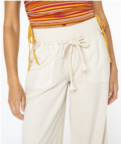 Roxy Womens Pants Paddle On Solid