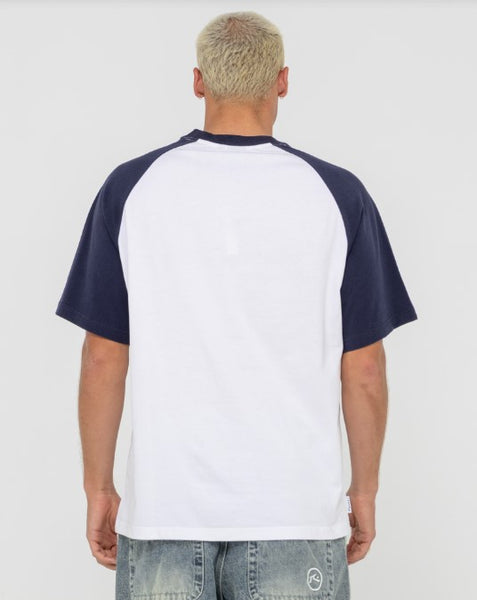 Rusty Mens Shirt Swagland Raglan