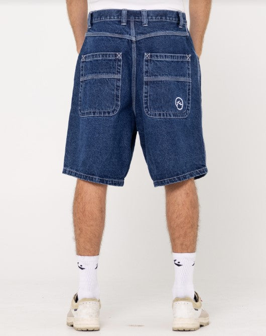 Rusty Mens Shorts Flip Daddy Tapeless Jort