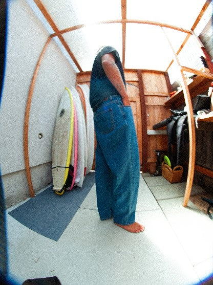 Rusty Mens Pants Baseline Relaxed Fit Denim