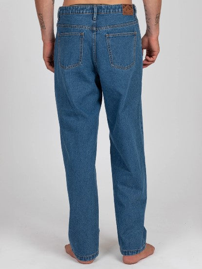 Rusty Mens Pants Baseline Relaxed Fit Denim