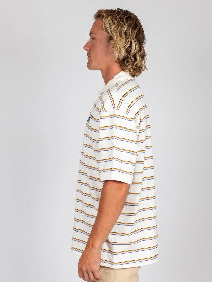 Rusty Mens Knit Inspecta Deck Polo
