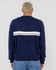 Rusty Mens Sweatshirt White Lines 2.0 Knitted Crew
