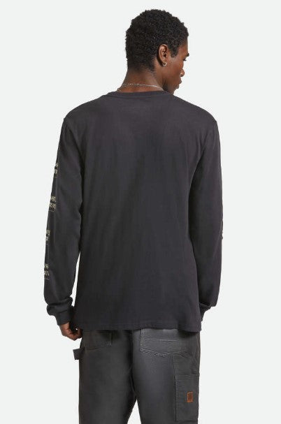 Brixton Mens Shirt Ford Mud Marathon Long Sleeve