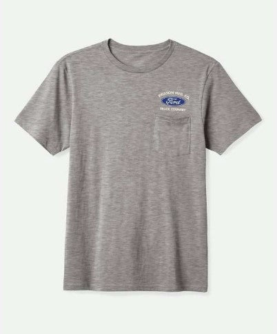 Brixton Mens Shirt Ford Truck Country Pocket Tee