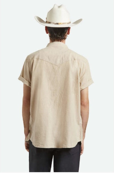 Brixton Mens Woven Ford Western