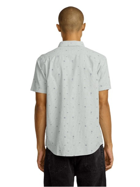 RVCA Mens Woven Exotica Seersucker