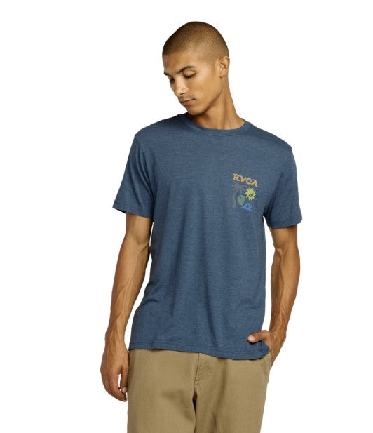 RVCA Mens Shirt Deep Think