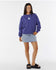 Rip Curl Womens Sweatshirt Luxe Surf Raglan Relaxed Crew