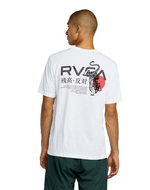 RVCA Mens Shirt Tiger Sun