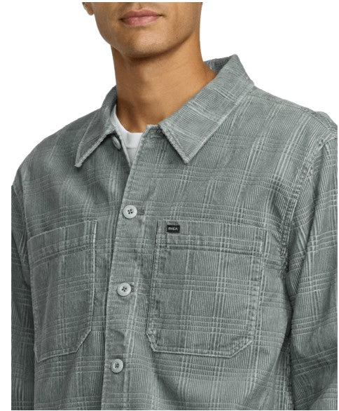 RVCA Mens Jacket Adams Overshirt