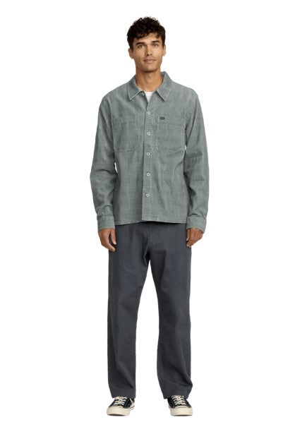 RVCA Mens Jacket Adams Overshirt