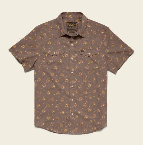 Howler Brothers Mens Woven H Bar B Snapshirt