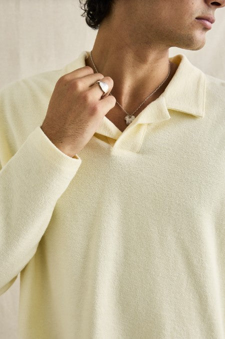 Rhythm Mens Shirt Kapu Long Sleeve Rugby Polo