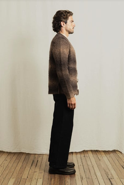 Rhythm Mens Sweater Essential Gradient Cardigan