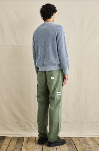 Rhythm Mens Shirt Polu Crew Knit