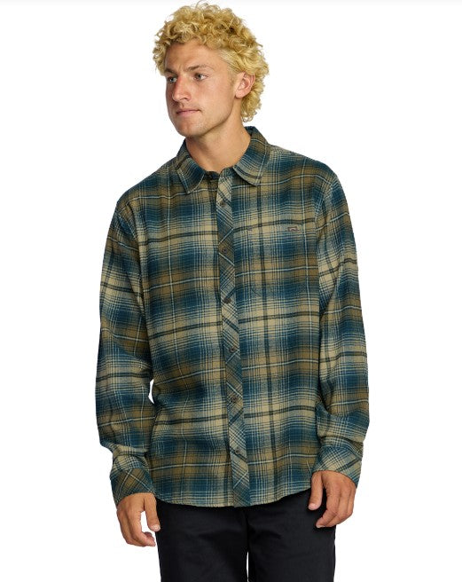 Billabong Mens Shirt Coastline Flannel
