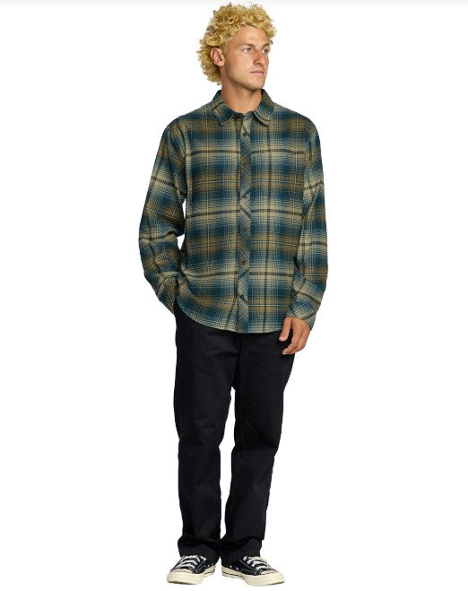Billabong Mens Shirt Coastline Flannel