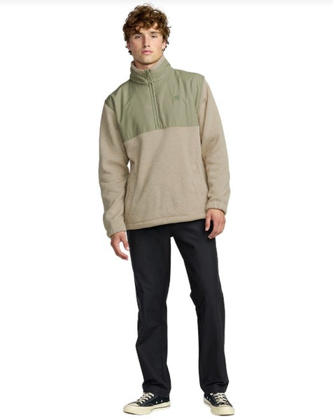 Billabong Mens Sweatshirt Boundary Blocked Mock