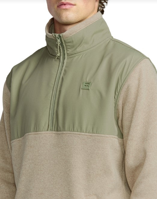 Billabong Mens Sweatshirt Boundary Blocked Mock