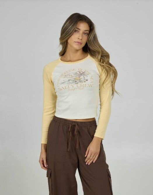 Salty Crew Womens Shirt Surf Club Long Sleeve
